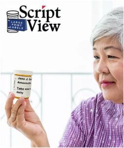 Large Label Pharmacy Medication