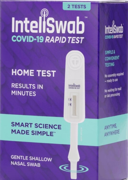 COVID Test Instant Test Results | Inteliswab Covid-19 Rapid Test