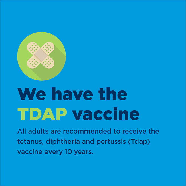 TDAP Vaccine Charleston