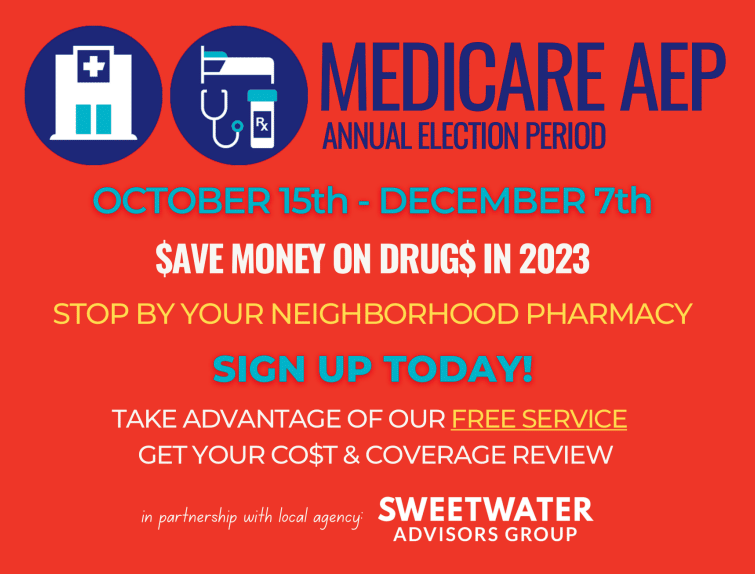 Medicare Open Enrollment west Ashley 29414 29407